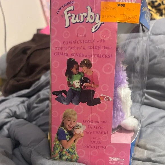 Purple & White Furby Interactive Toy - Picture 8 of 8